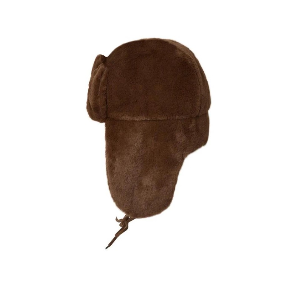 Ushanka-Sombrero cálido de dibujos animados para niños y niñas, gorra 