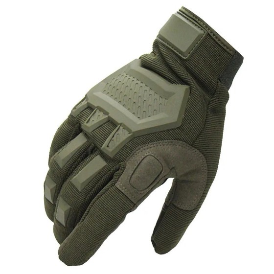 Guantes tácticos para hombre, guantes de dedo completo para Paintball,