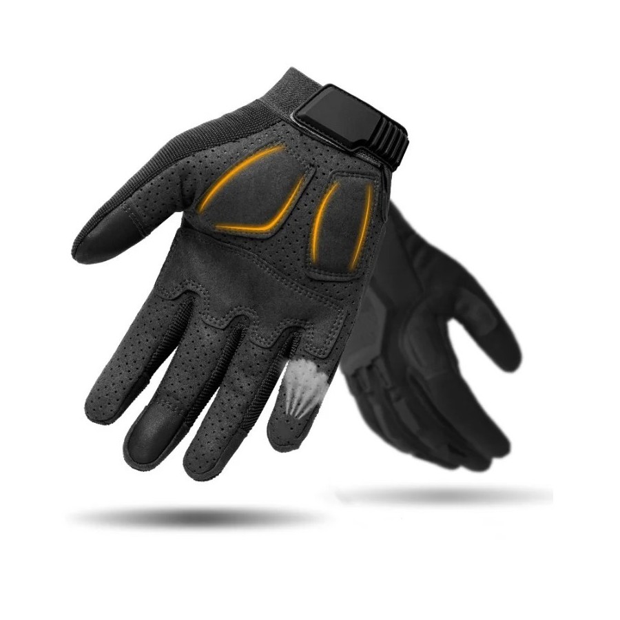 Guantes tácticos para hombre, guantes de dedo completo para Paintball,