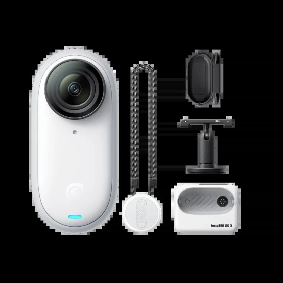 Insta360-Mini Cámara de Acción GO 3, batería adicional, 10m, impermeab