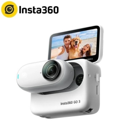 Insta360-Mini Cámara de Acción GO 3, batería adicional, 10m, impermeable, pequeña y pequeña estabilización, cámara deportiva Ins