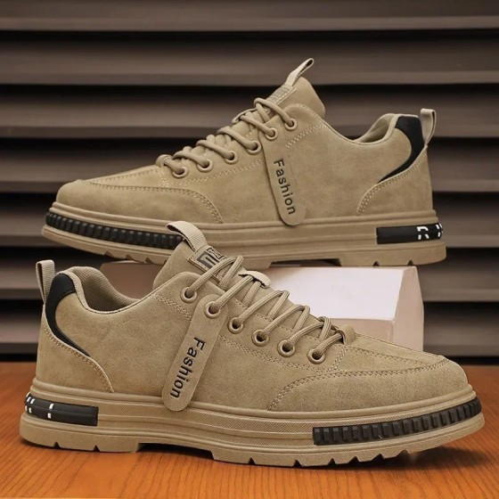 Zapatos de seguridad transpirables para hombre, calzado deportivo anti
