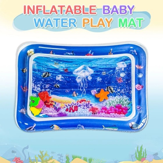 Esterilla inflable de PVC para bebé, almohadilla de Medusa blanca para Esterilla inflable de PVC para bebé, almohadilla de Medusa blanca para