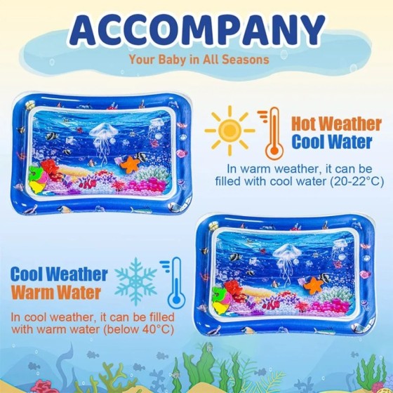 Esterilla inflable de PVC para bebé, almohadilla de Medusa blanca para Esterilla inflable de PVC para bebé, almohadilla de Medusa blanca para