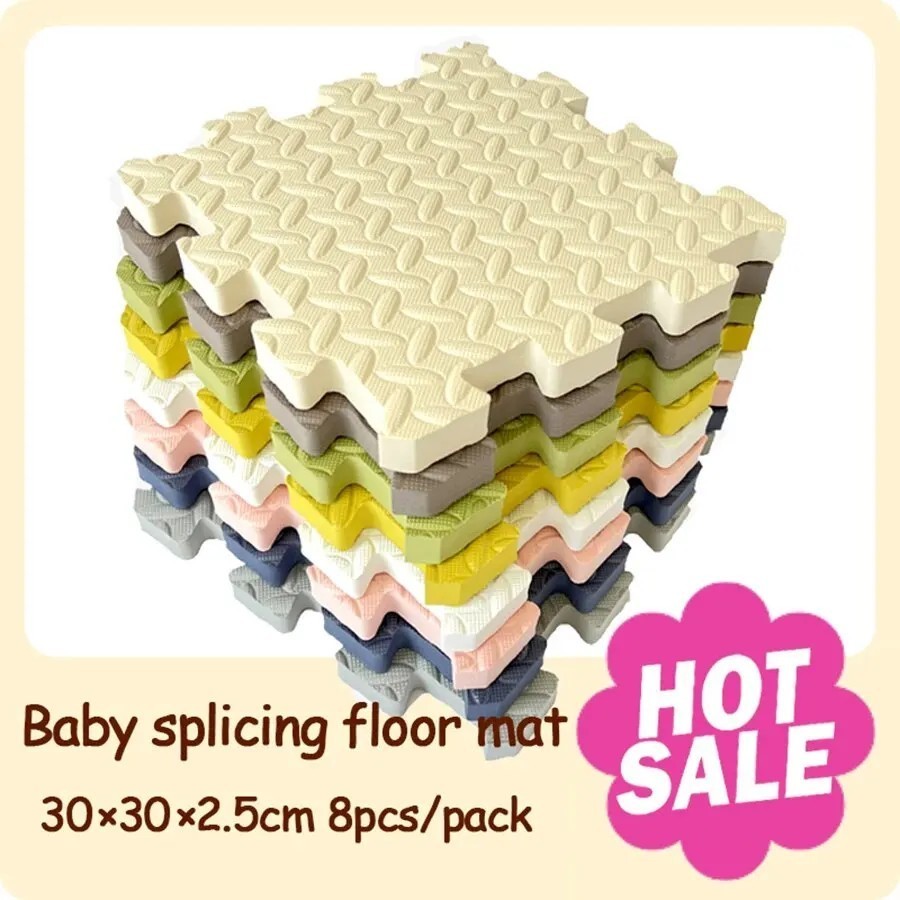 Alfombra de juegos para habitación de bebés y niños, tapete de gimnasi