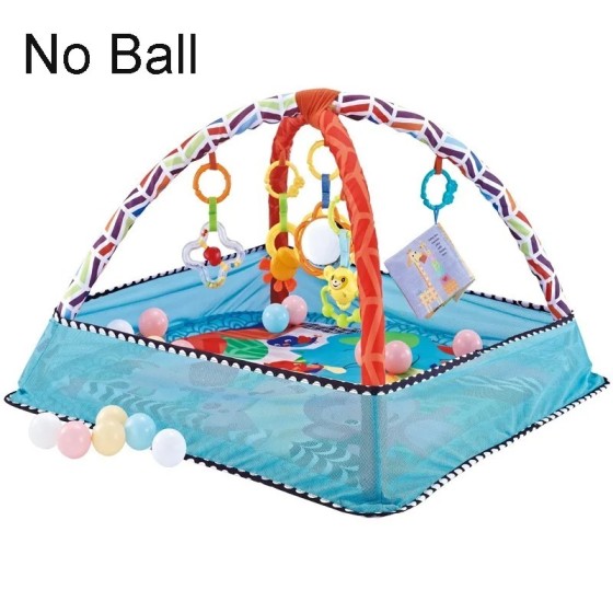 Manta de juego para gatear con marco de Fitness para bebé, estera educ