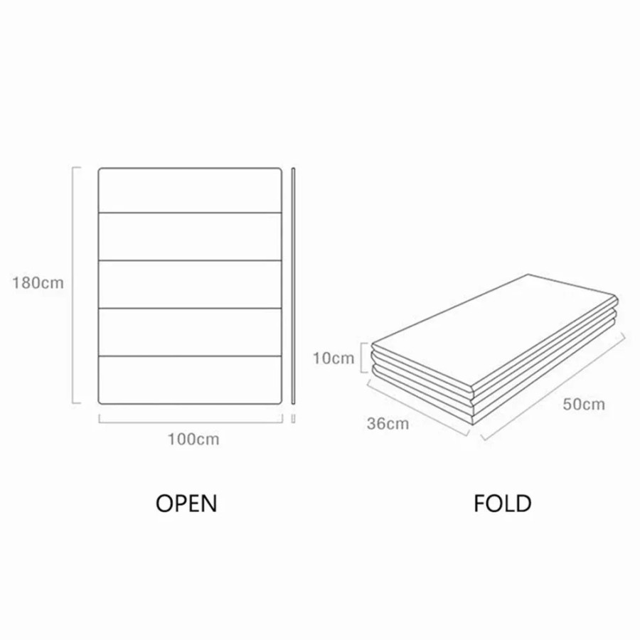 Alfombra plegable no tóxica para juegos de bebés, tapete educativo par