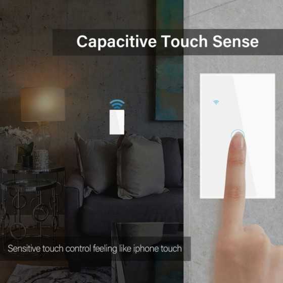 Aubess-interruptor de luz inteligente para el hogar, dispositivo inalá