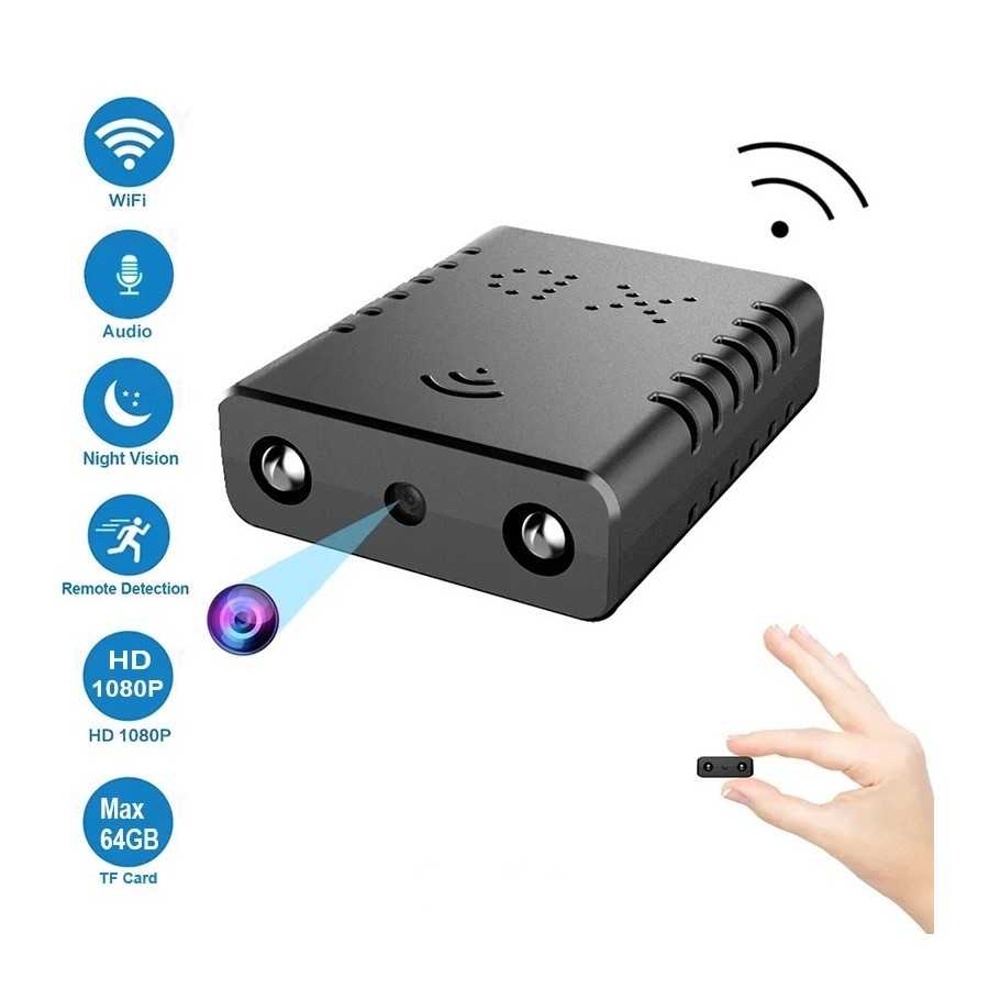 Minicámara inalámbrica 1080P, grabadora de vídeo Full HD, Wifi, visión