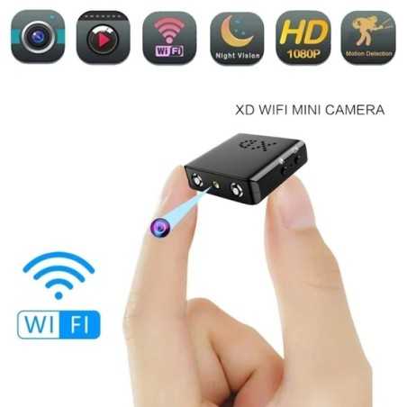 Minicámara inalámbrica 1080P, grabadora de vídeo Full HD, Wifi, visión nocturna, microcámara de seguridad para el hogar, detecci