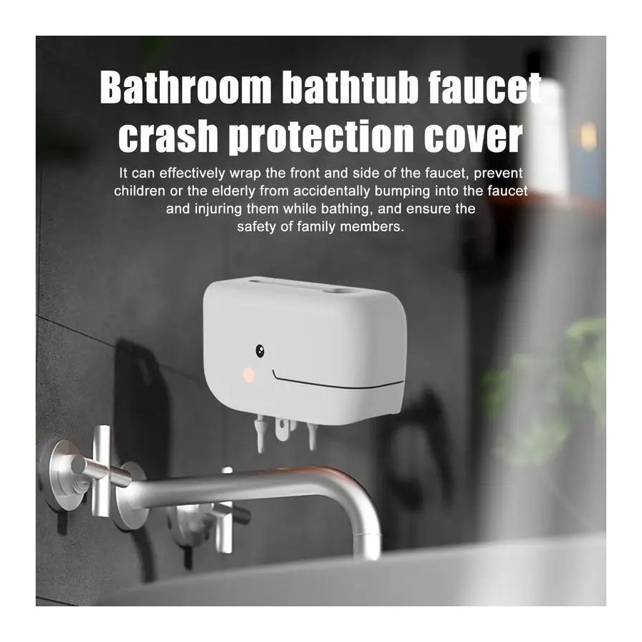 Cubierta de caño de baño para bebé, cubierta de protección bucal para 