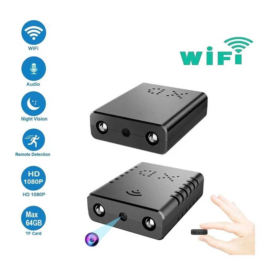 Minicámara inalámbrica 1080P, grabadora de vídeo Full HD, Wifi, visión