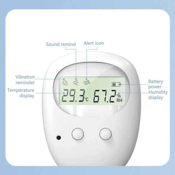 Sensor de orinal inalámbrico profesional para bebés y adultos, Alarma 