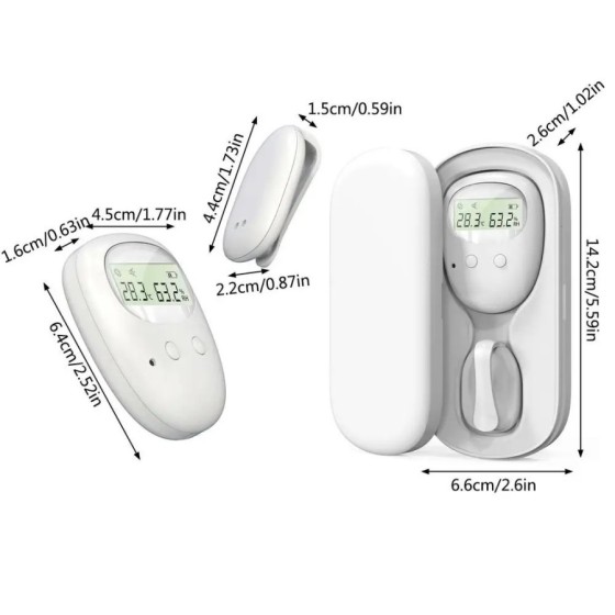 Sensor de orinal inalámbrico profesional para bebés y adultos, Alarma 