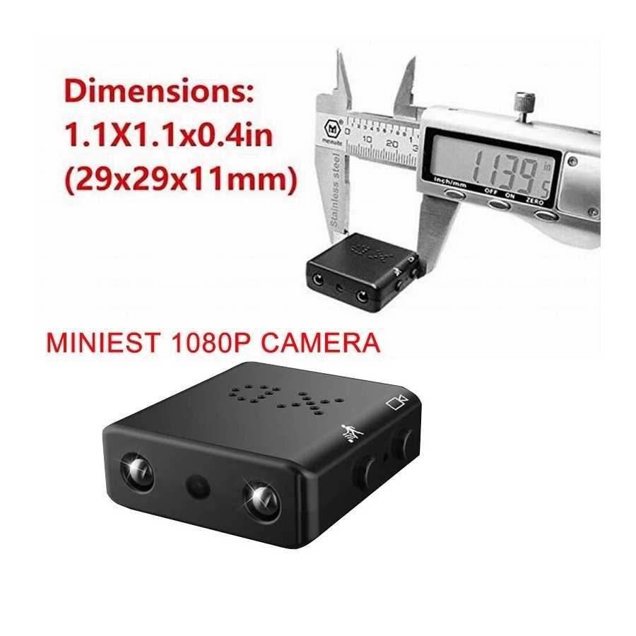 Minicámara inalámbrica 1080P, grabadora de vídeo Full HD, Wifi, visión