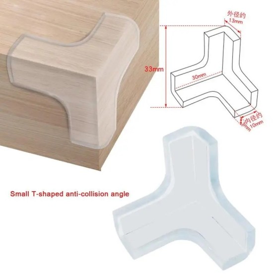 Protector de esquinas 8 Uds. Protectores de esquinas a prueba de suave