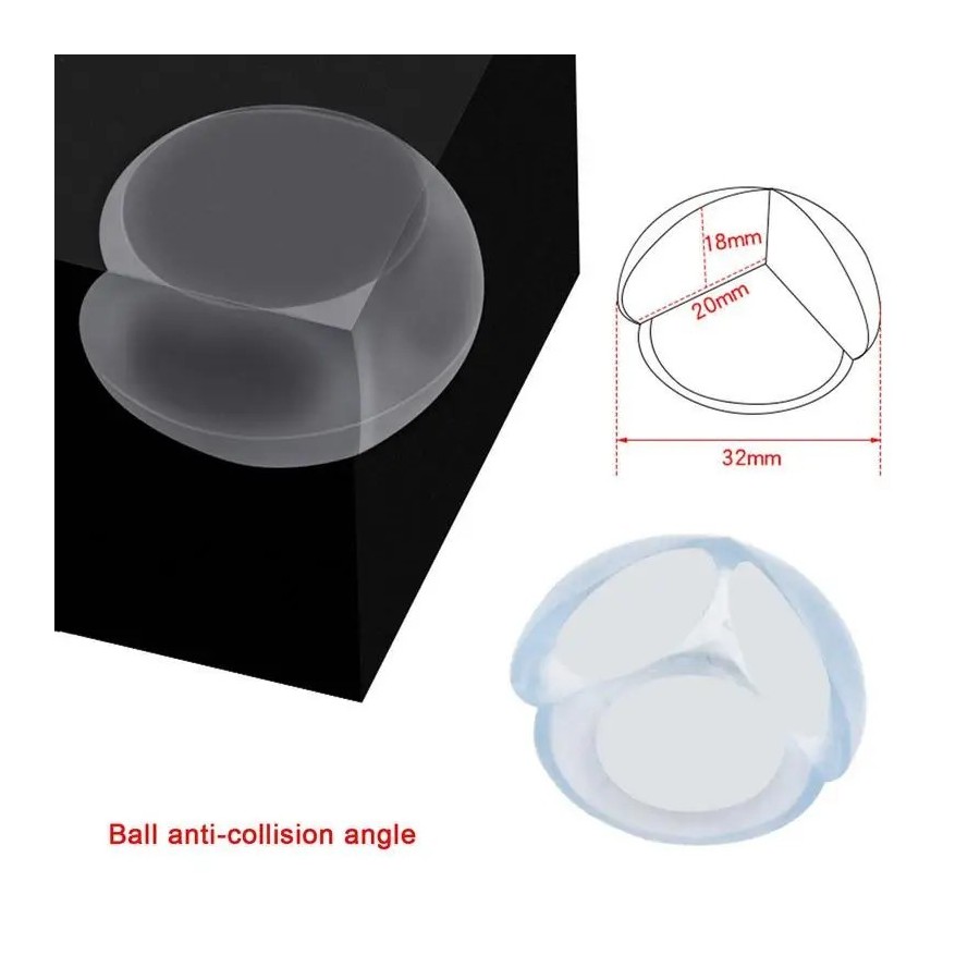 Protector de esquinas 8 Uds. Protectores de esquinas a prueba de suave