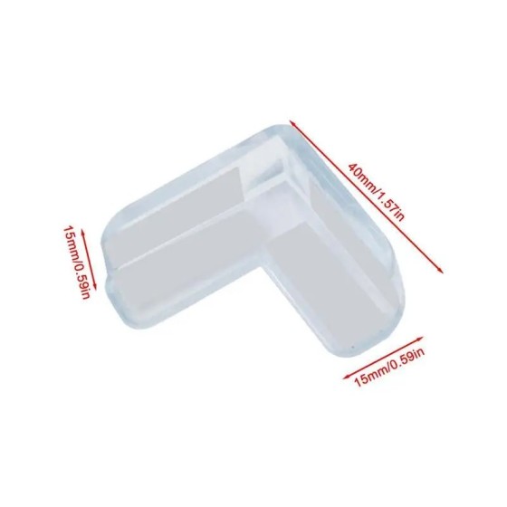 Protector de esquinas 8 Uds. Protectores de esquinas a prueba de suave