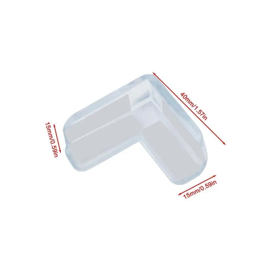Protector de esquinas 8 Uds. Protectores de esquinas a prueba de suave