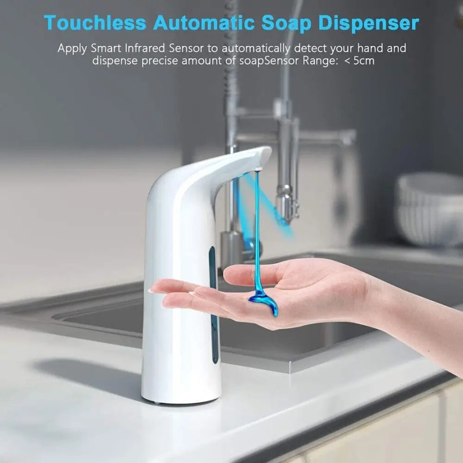 Dispensador automático de jabón desinfectante, Sensor infrarrojo manos