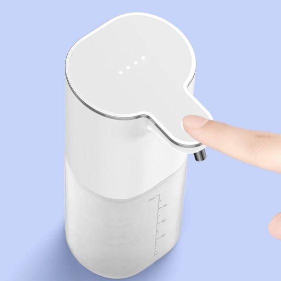 Dispensadores automáticos de jabón, dispositivo con carga USB, Sensor 