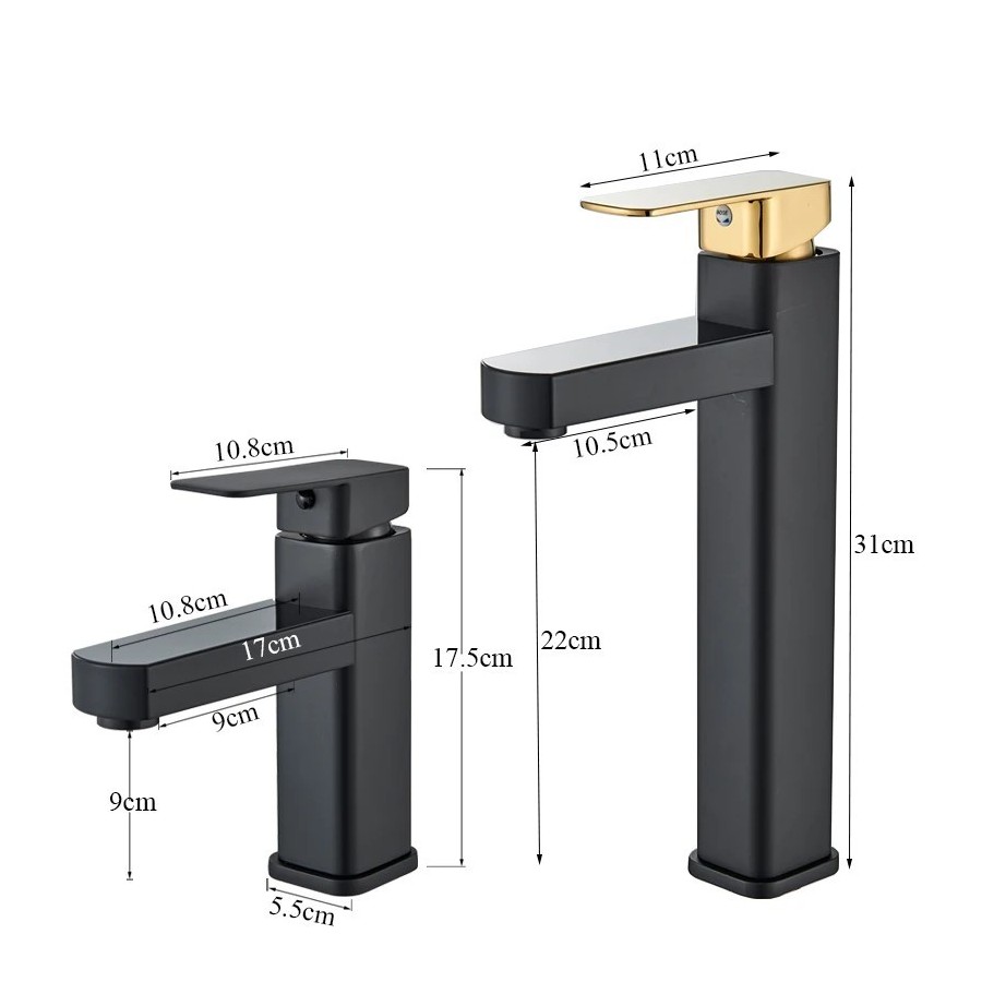 Shinesia-grifo para lavabo de baño, mezclador de temperatura Digital L