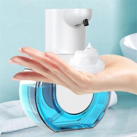 Dispensador de jabón inteligente sin contacto, dispositivo de lavado de manos con Sensor de movimiento, montado en la pared, mod