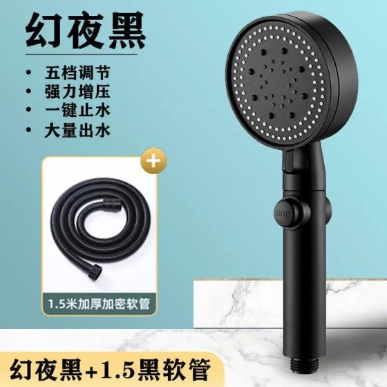 Cabezales de ducha de alta presión para baño inteligente, cabezal de d