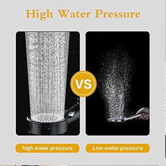 Cabezales de ducha de alta presión para baño inteligente, cabezal de d