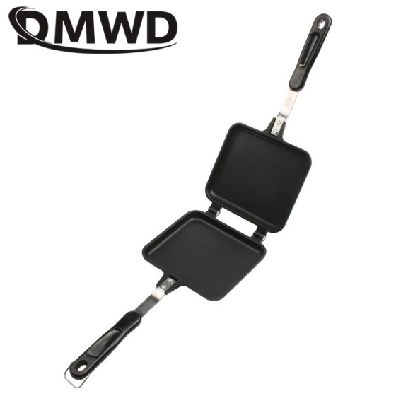 Sandwichera antiadherente de Gas, plancha para Pan, tostada, máquina d