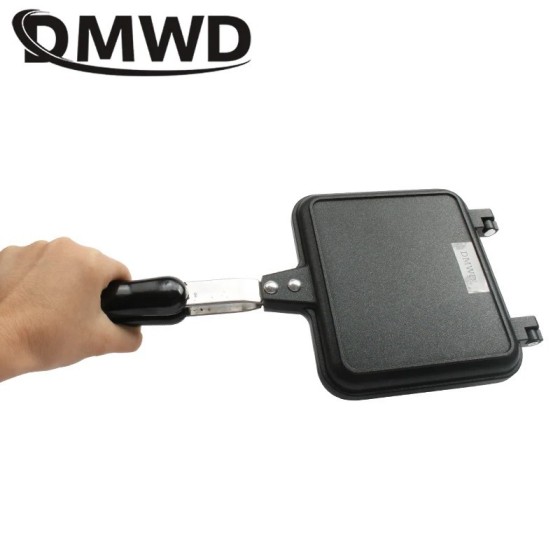 Sandwichera antiadherente de Gas, plancha para Pan, tostada, máquina d