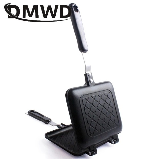 Sandwichera antiadherente de Gas, plancha para Pan, tostada, máquina d