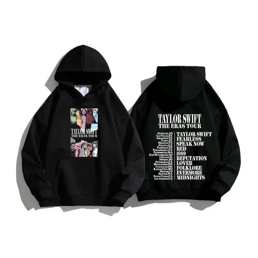 Sudadera con capucha con estampado de Taylor The Eras para hombre y mu