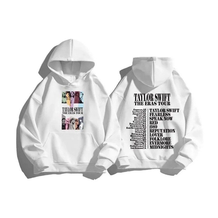 Sudadera con capucha con estampado de Taylor The Eras para hombre y mu
