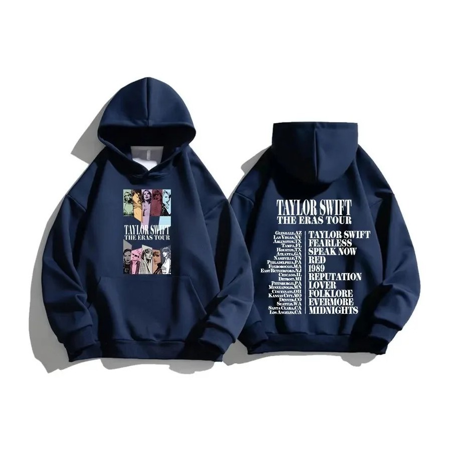 Sudadera con capucha con estampado de Taylor The Eras para hombre y mu