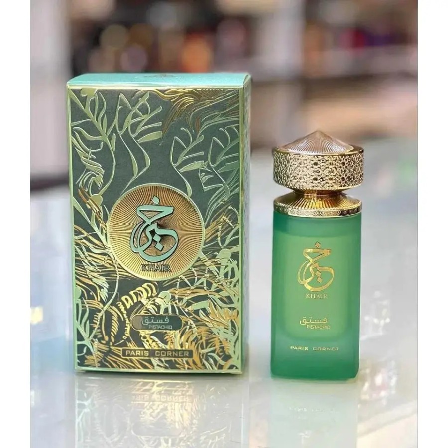 Perfume arabe unisex PARIS CORNER KHAIR PISTACHO 100ML,Fragancia femen