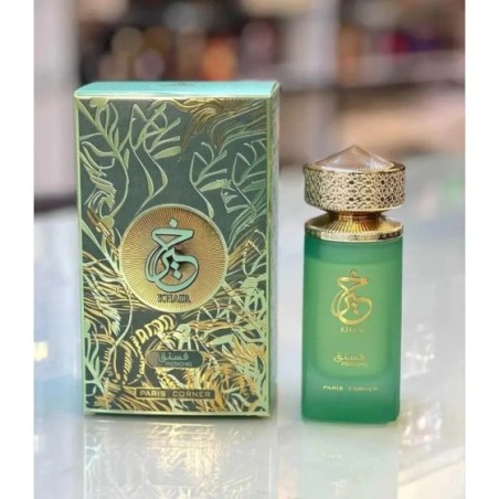 Perfume arabe unisex PARIS CORNER KHAIR PISTACHO 100ML,Fragancia femenina y masculina,Paris Corner NOVEDAD ,Colonia de hombre y 