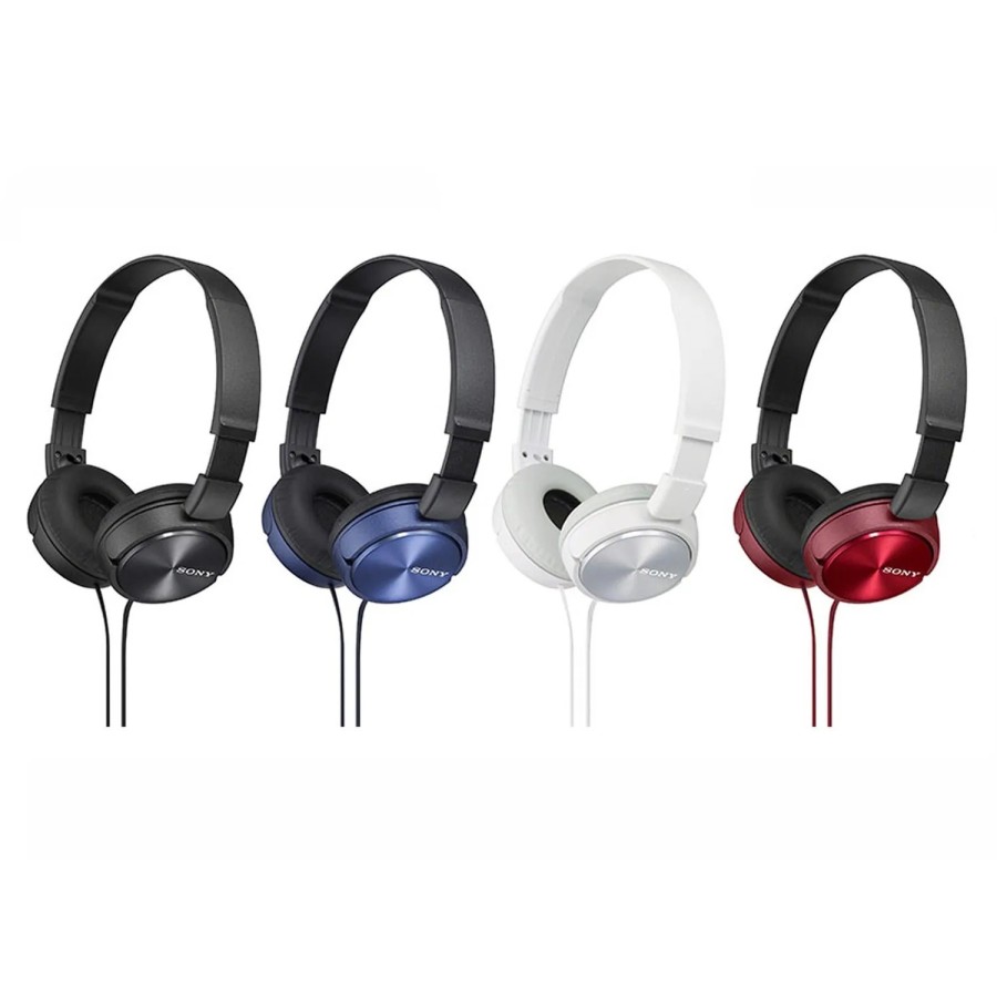 AURICULARES CON CABLE - Sony Auriculares plegables MDR-ZX310 - Rojo me AURICULARES CON CABLE - Sony Auriculares plegables MDR-ZX310 - Rojo me