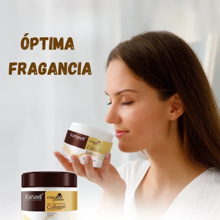 KARSEELL - Pack de 2 - Mascarilla Pelo - Máscara Capilar - Reparación 