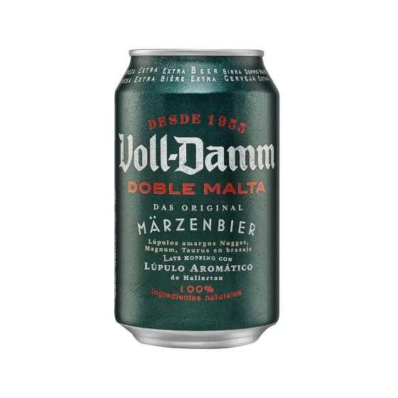 VOLL-DAMM Cerveza doble malta Lata 33 cl. VOLL-DAMM Cerveza doble malta Lata 33 cl.