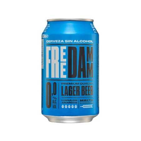 FREE DAMM Cerveza sin alcohol 33 cl.