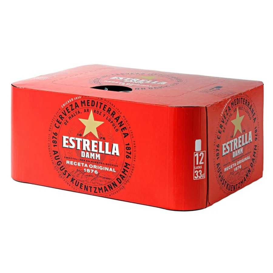 ESTRELLA DAMM Cerveza pack 12 x 33 cl ESTRELLA DAMM Cerveza pack 12 x 33 cl