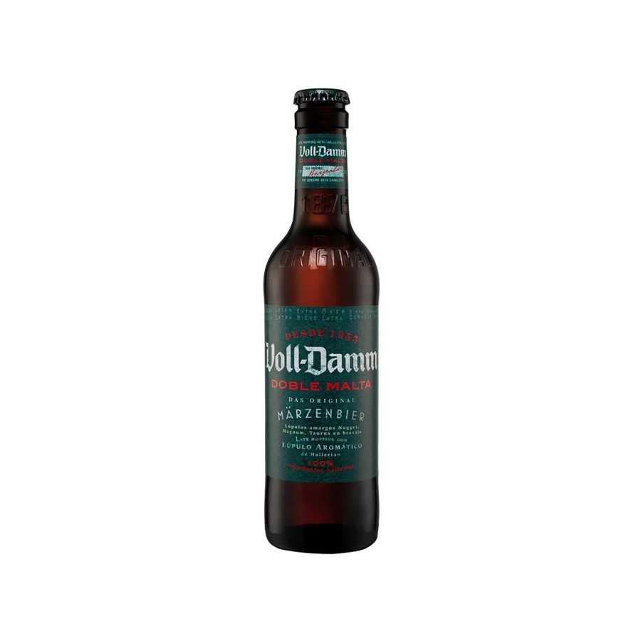VOLL-DAMM Cerveza rubia doble malta botella 33 cl