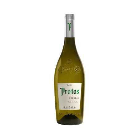PROTOS Vino blanco verdejo con D.O. Rueda botella 75 cl.