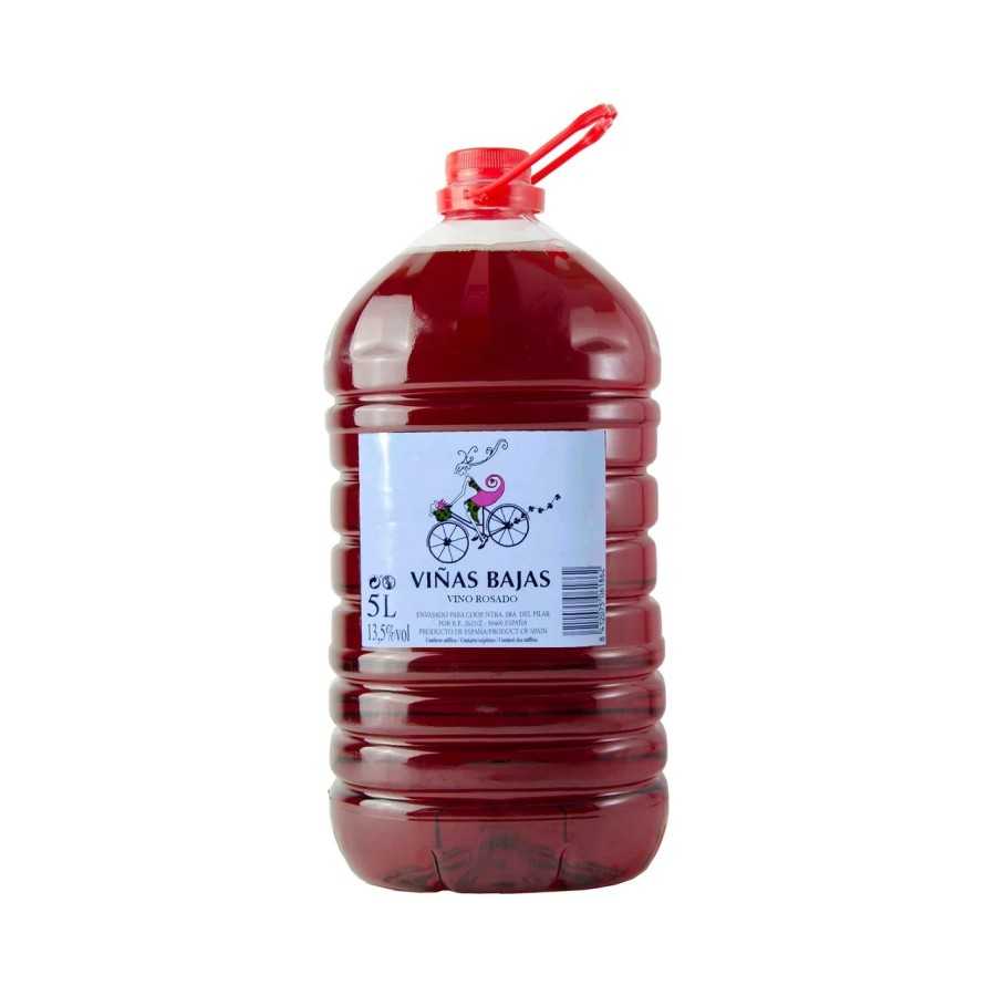 VIÑAS BAJAS Vino rosado de mesa garrafa 5 l
