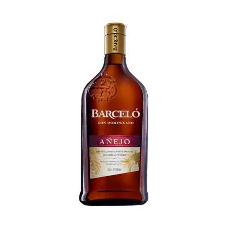 BARCELÓ Ron añejo dominicano calidad superior, añejado en barricas de roble botella 70 cl.