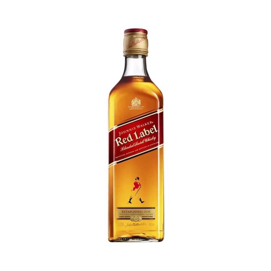 JOHNNIE WALKER Red label Whisky blended escocés 1 l.