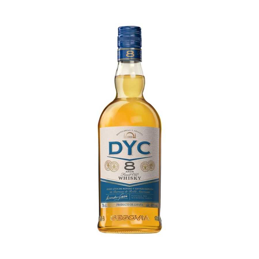 DYC Whisky finest old nacional 8 años botella 70 cl DYC Whisky finest old nacional 8 años botella 70 cl