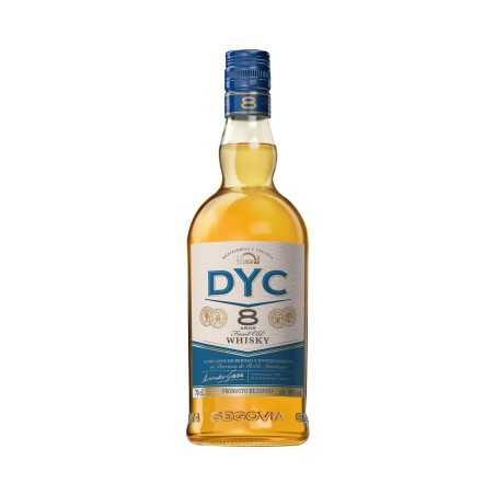 DYC Whisky finest old nacional 8 años botella 70 cl