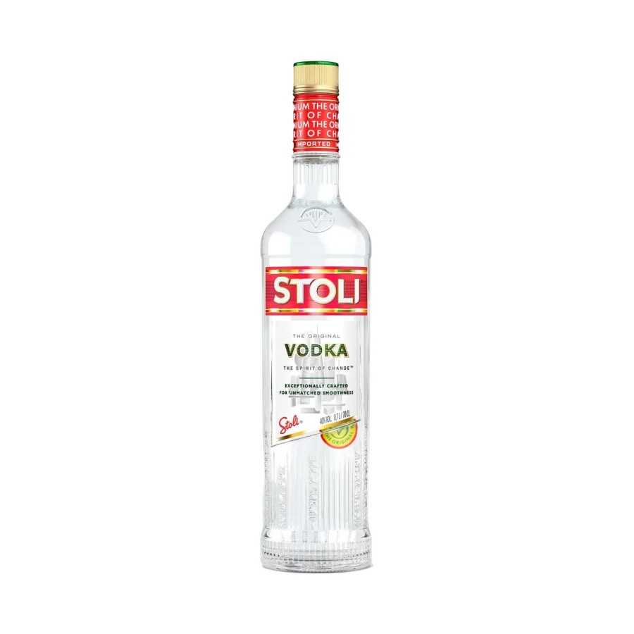 STOLI Vodka blanco de triple destilación y filtrado con carbón y arena botella de 70 cl. STOLI Vodka blanco de triple destilación y filtrado con carbón y arena botella de 70 cl.
